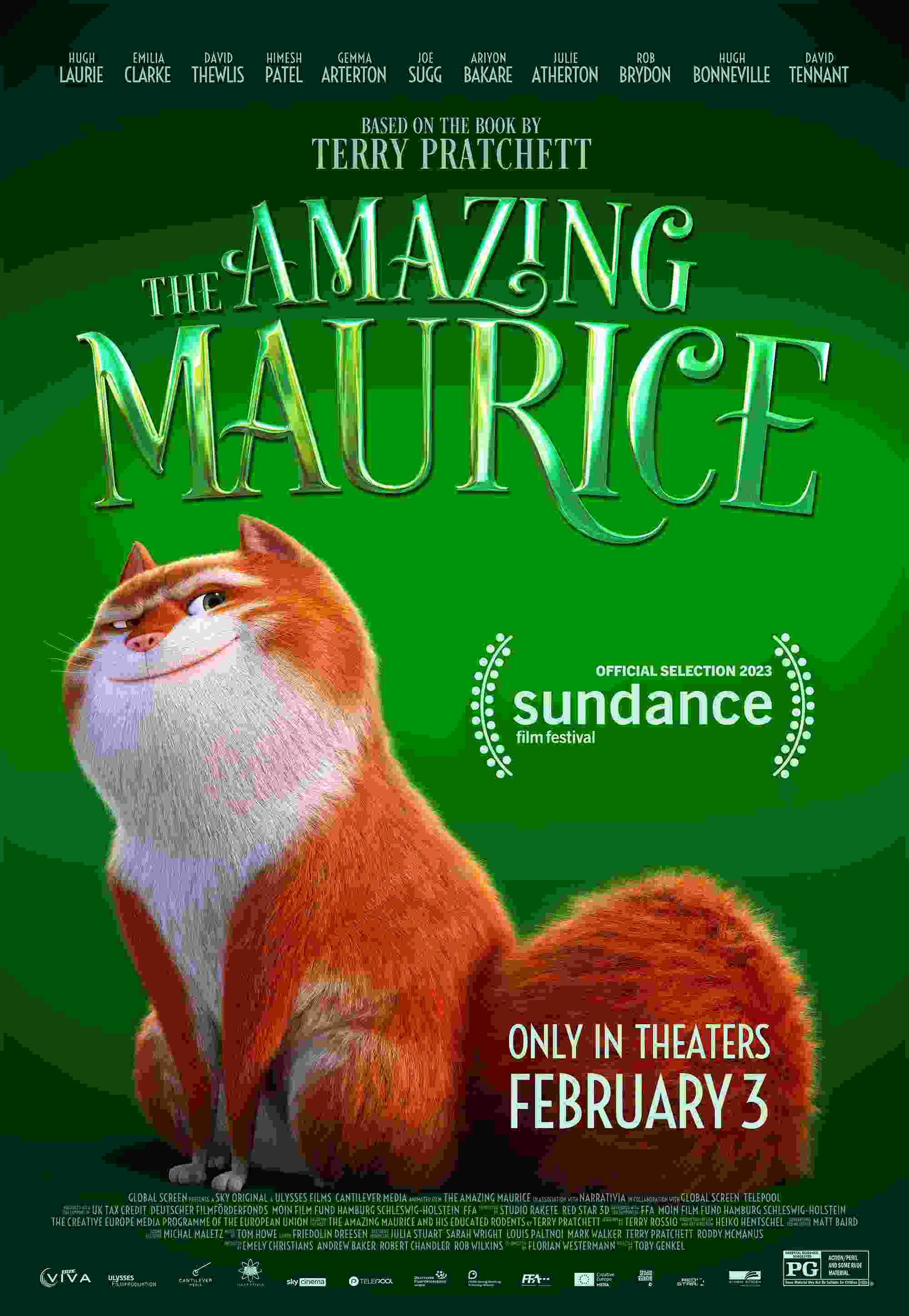 The Amazing Maurice (2022) vj kevo Hugh Laurie